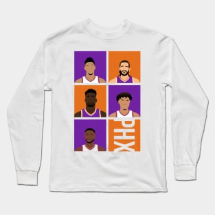 Phoenix Suns BIG 5 Long Sleeve T-Shirt